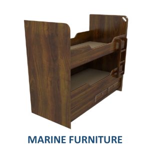 Mobiliario de alta calidad para uso en barcos. Fabricados en triplay marino WBP