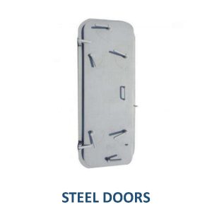Puertas de acero y aluminio con certificado para su uso naval en embarcaciones.