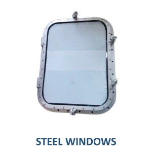 Ventanas marinas para su uso en construcción naval. Fabricadas a medida poseen certificado para uso en embarcaciones. Mejora la eficiencia y productividad de las embarcaciones asi como el bienestar de los pescadores